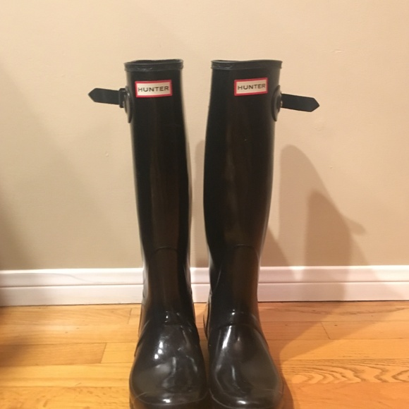 Hunter Original Tall Waterproof Rain Boot (Women) - Picture 1 of 4